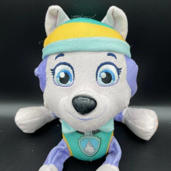 Spin Master Paw Patrol Everest Husky Plush 2017 Nickelodeon 7" - Picture 1 of 7